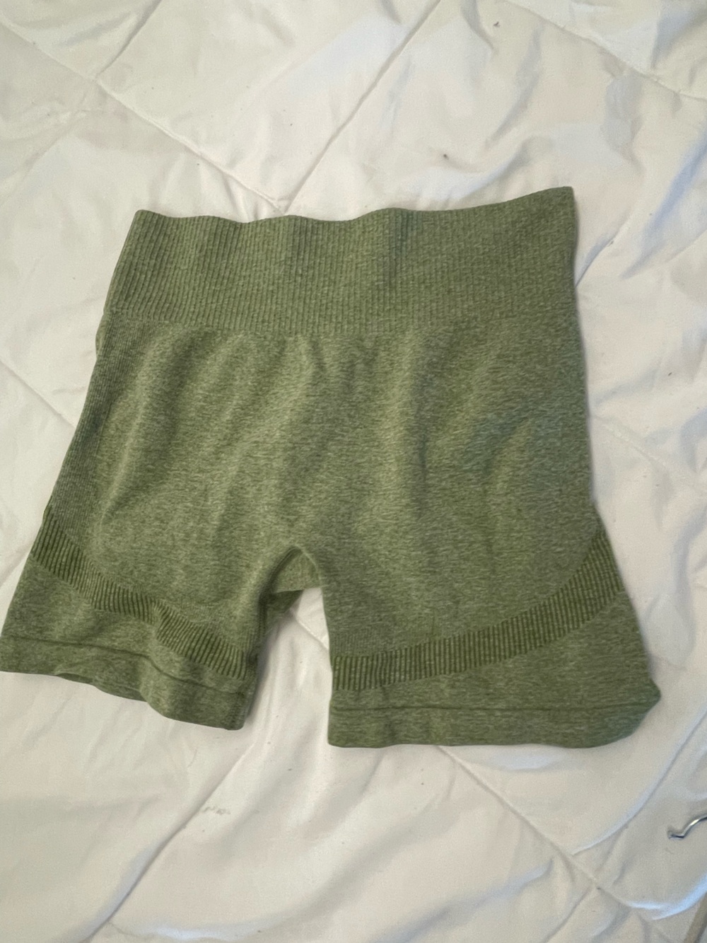 Green enhancing gym shorts